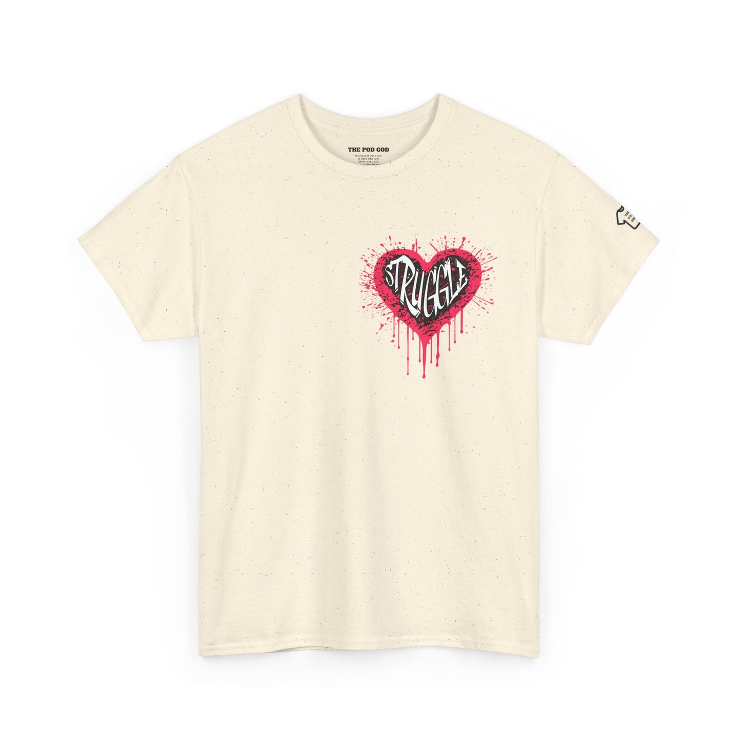 STRUGGLE Front/Back Design T-Shirt