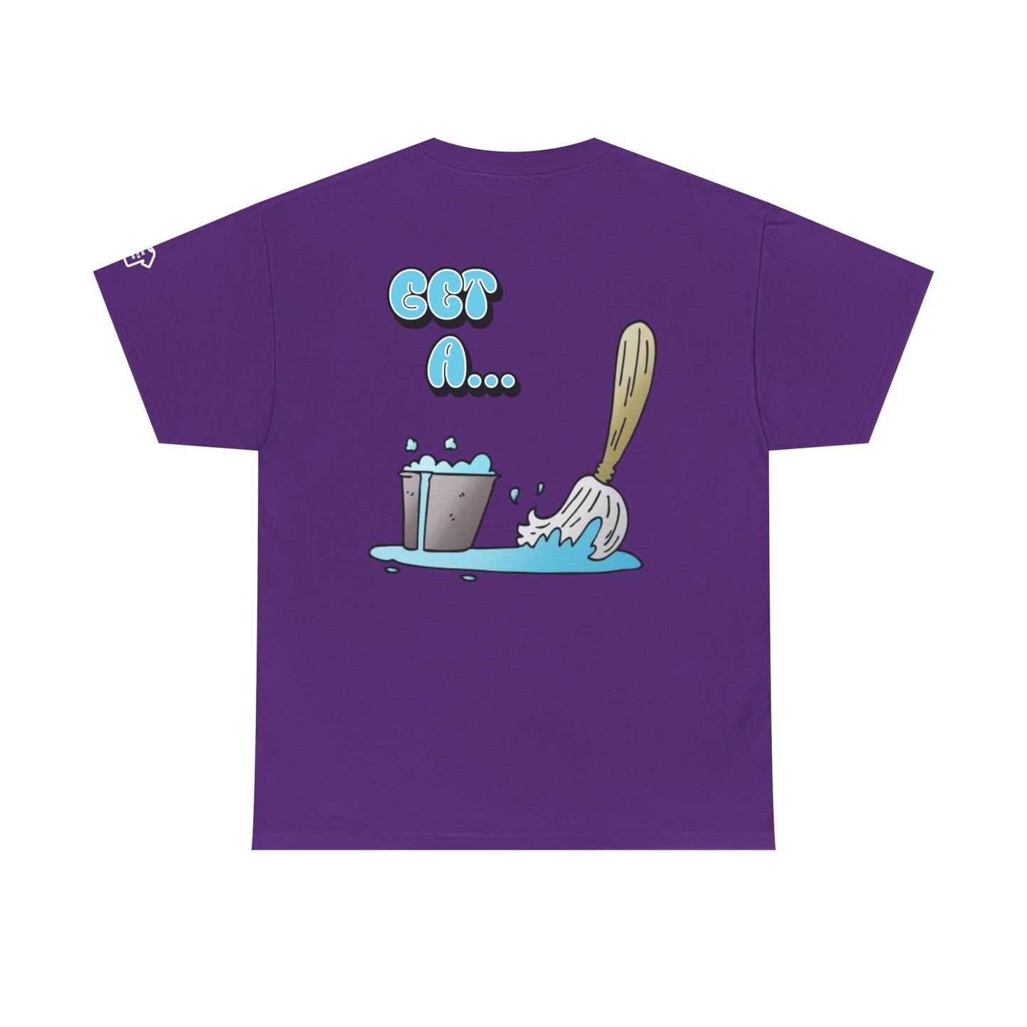 BUCKET & MOP Front/Back Design T-Shirt