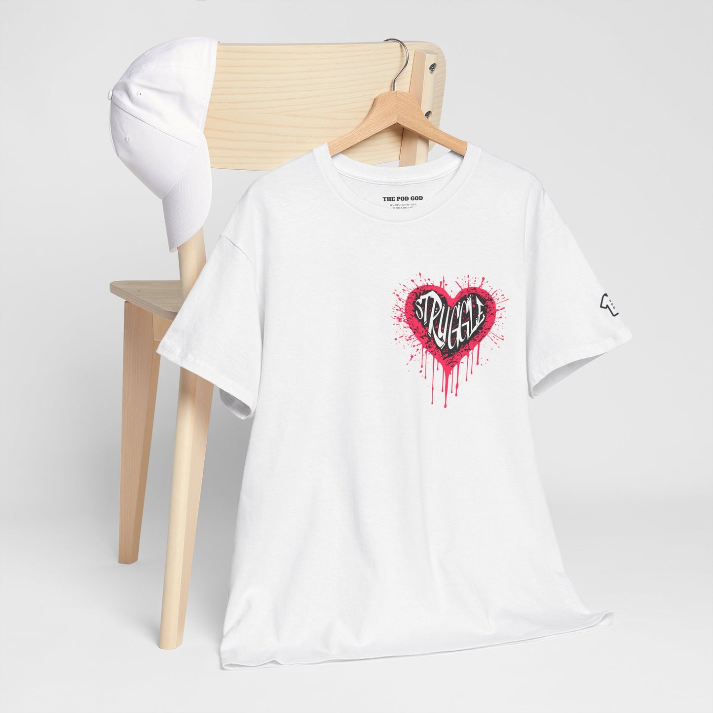 STRUGGLE Front/Back Design T-Shirt