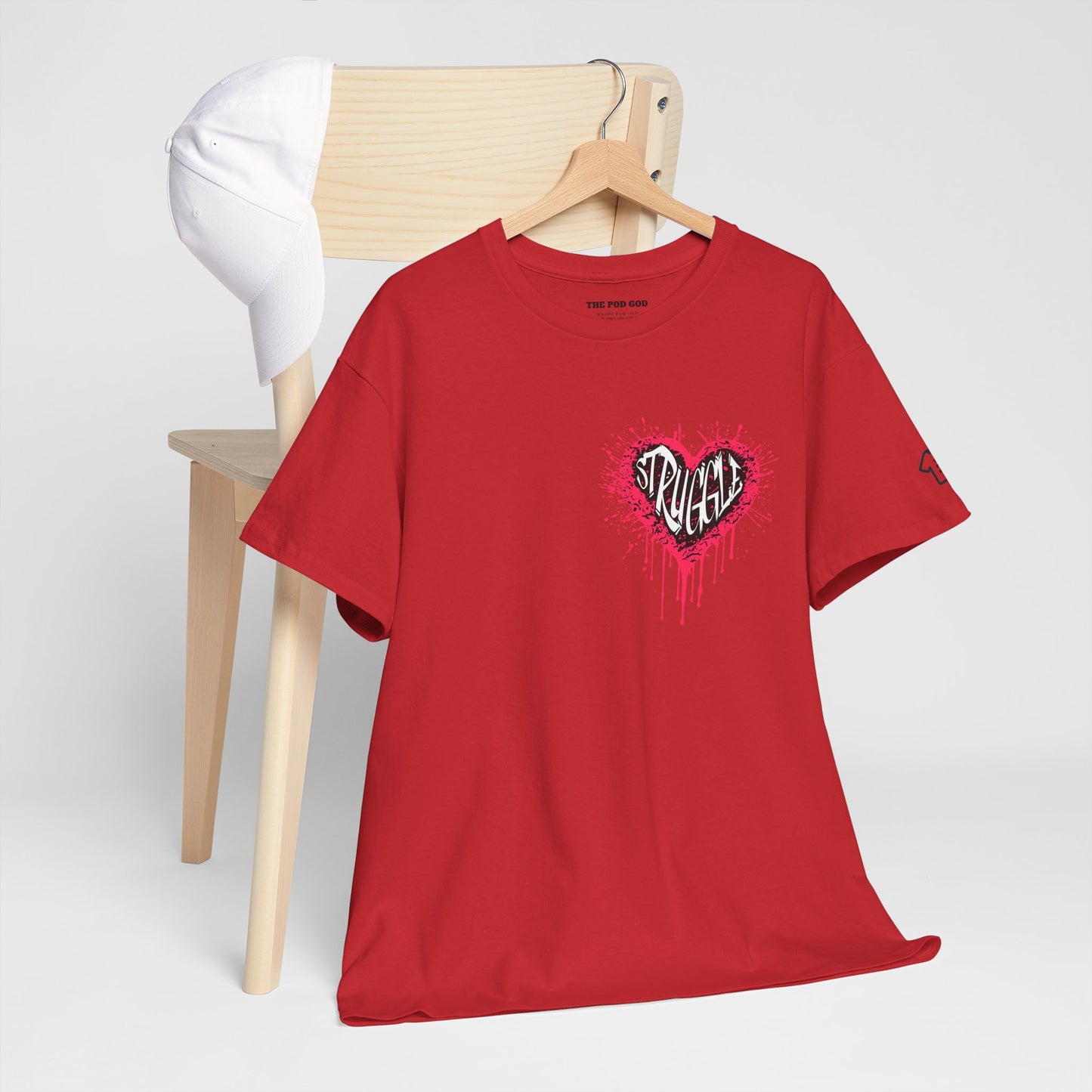 STRUGGLE Front/Back Design T-Shirt