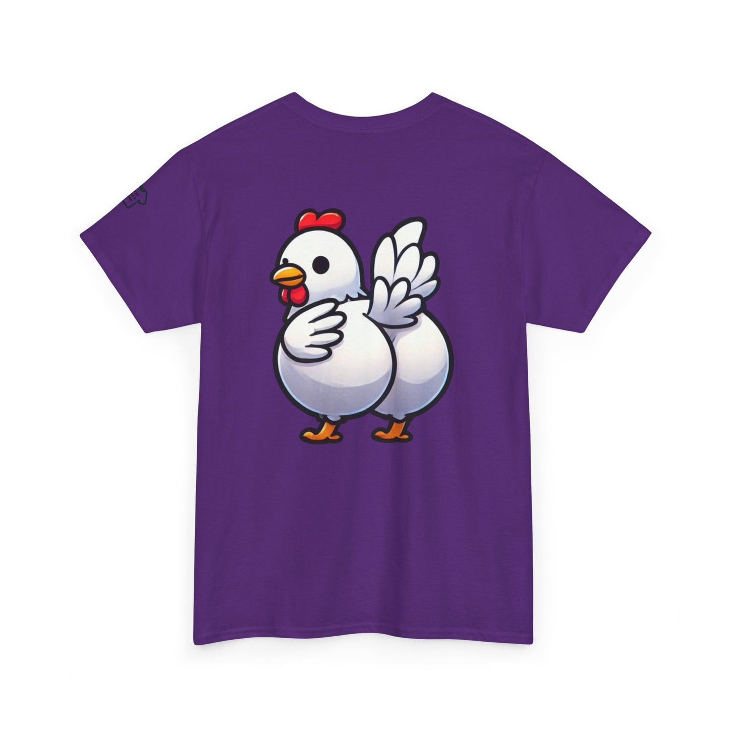 GUESS WHAT Front/Back Design T-Shirt