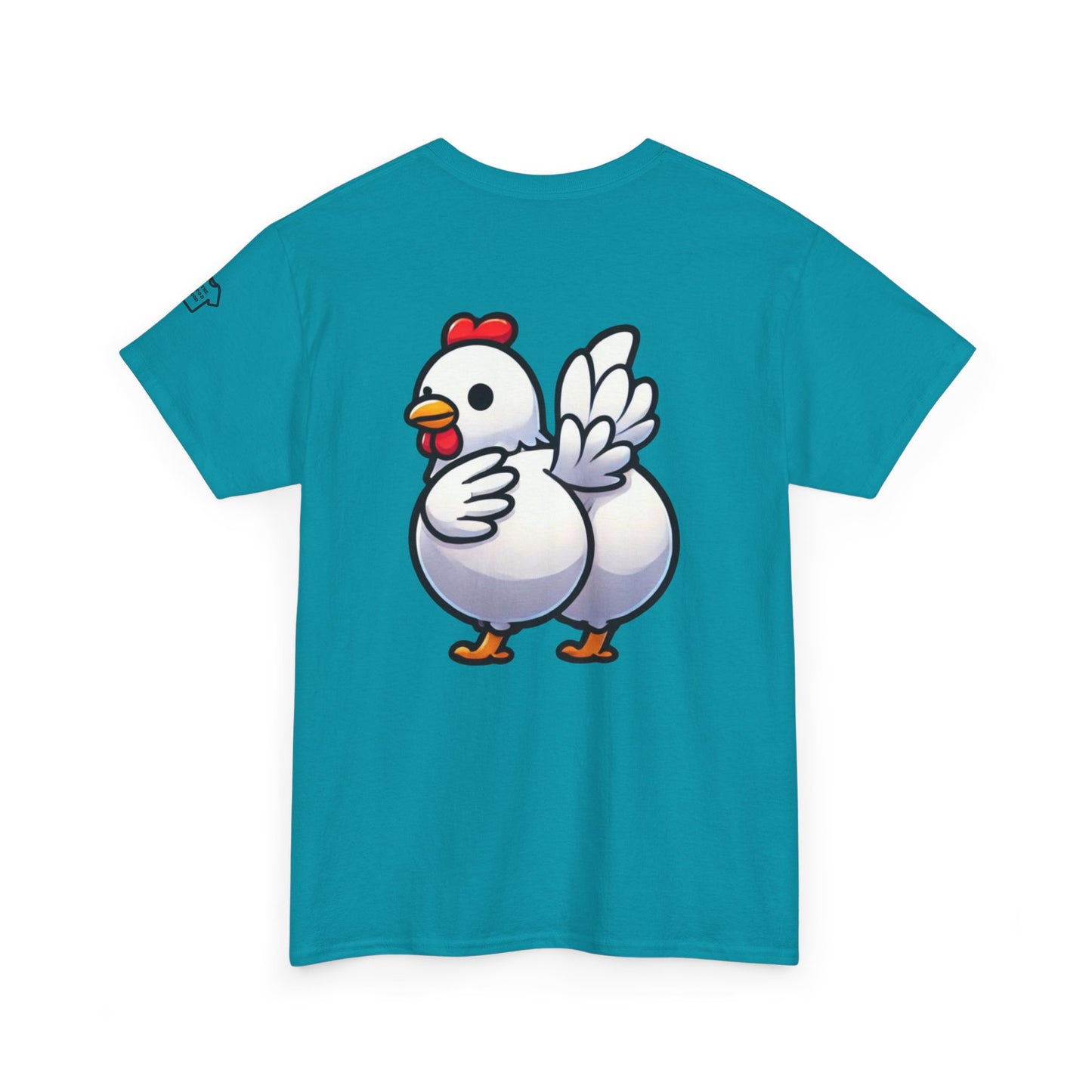 GUESS WHAT Front/Back Design T-Shirt