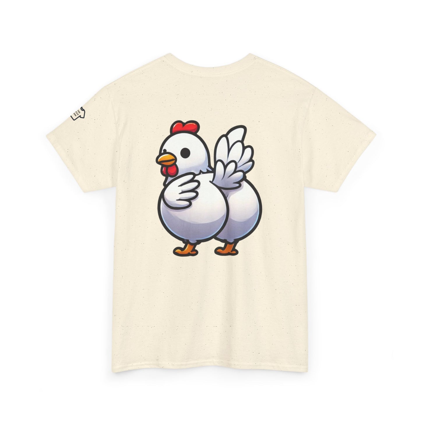 GUESS WHAT Front/Back Design T-Shirt