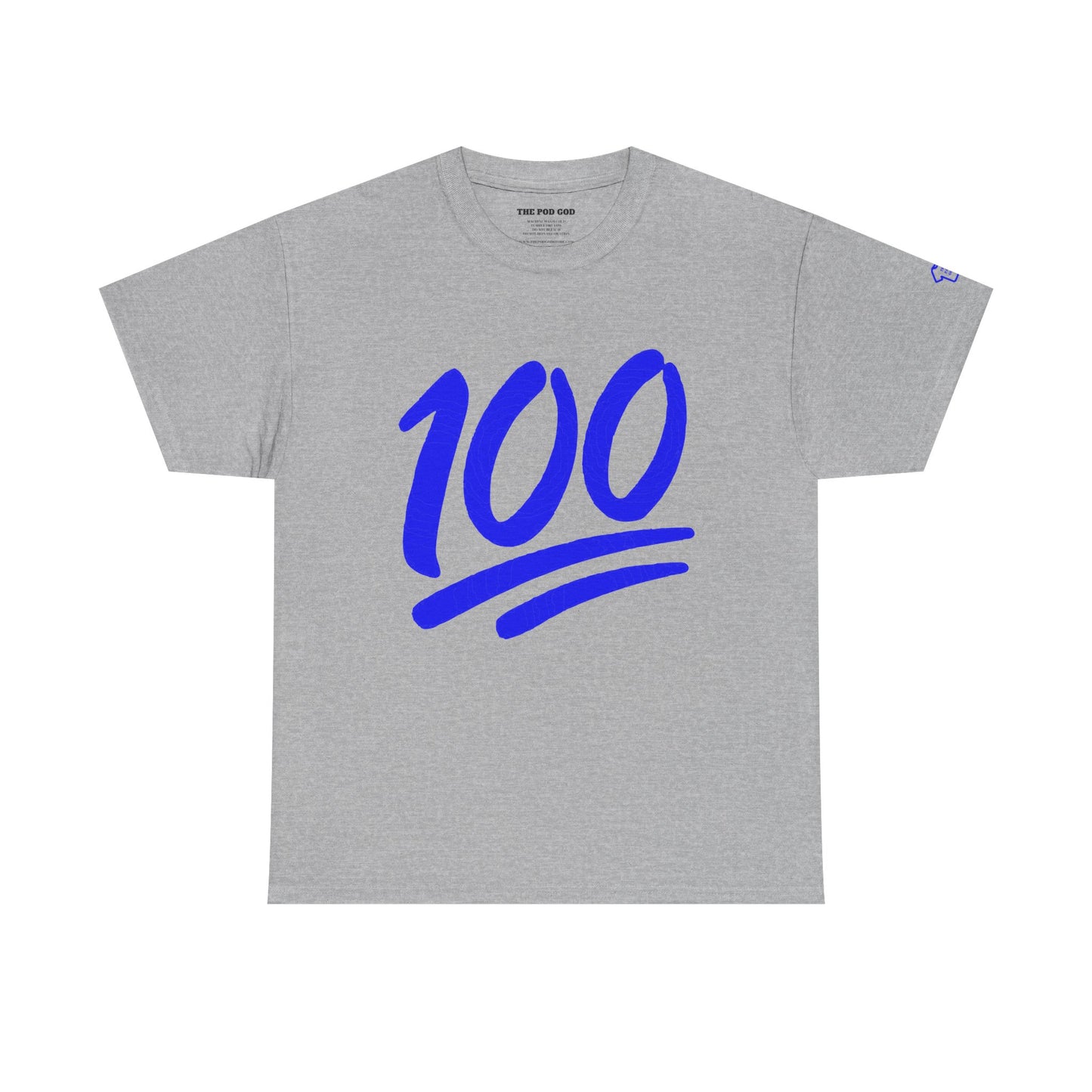 100 BLUE T-Shirt