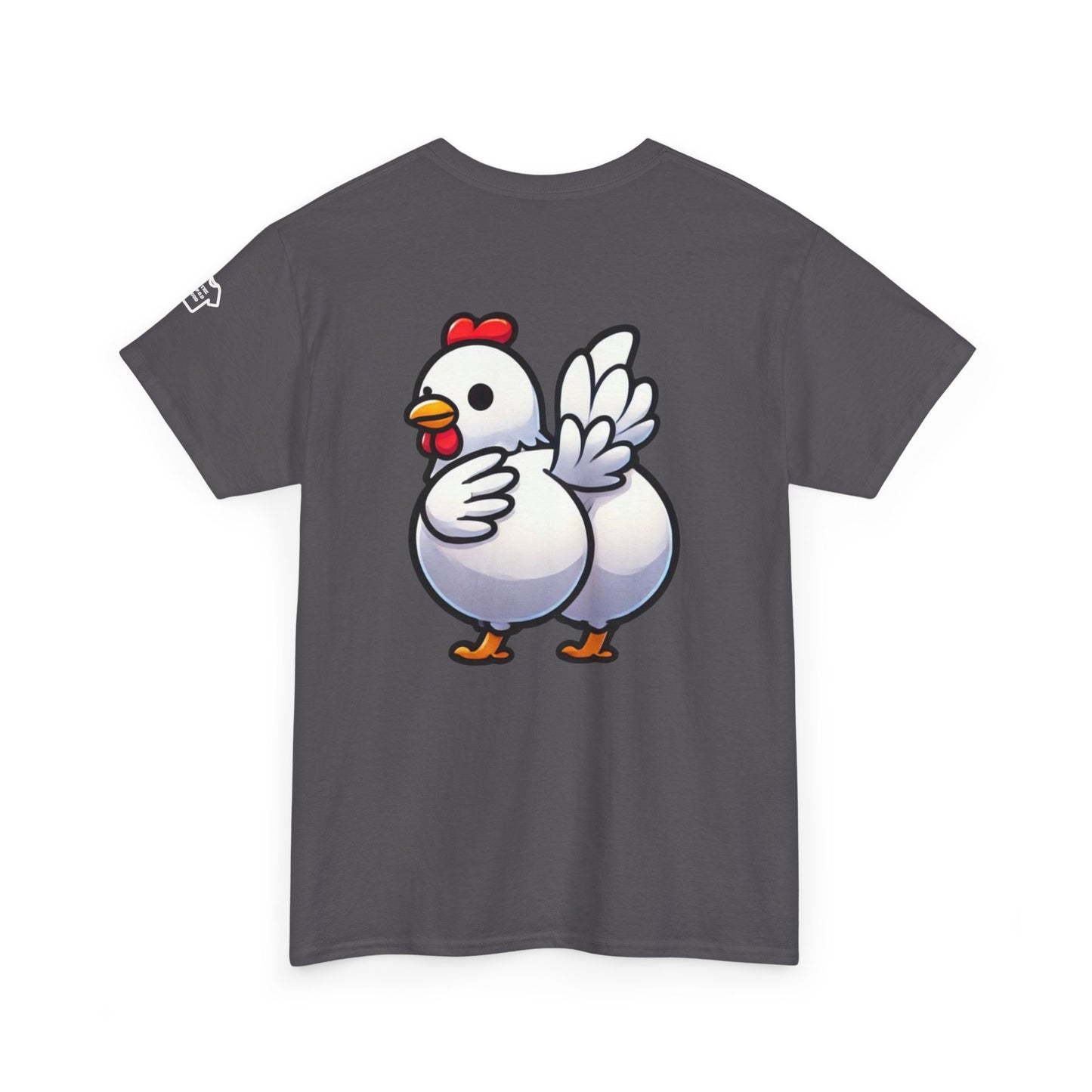 GUESS WHAT Front/Back Design T-Shirt