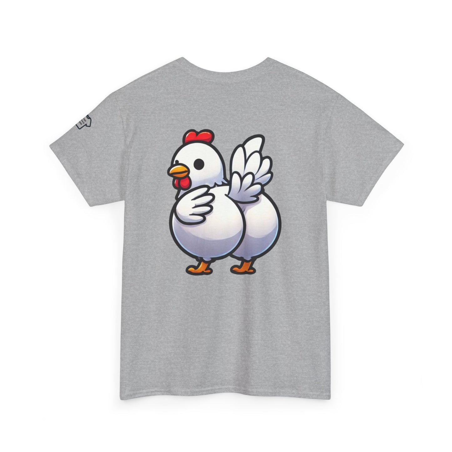 GUESS WHAT Front/Back Design T-Shirt