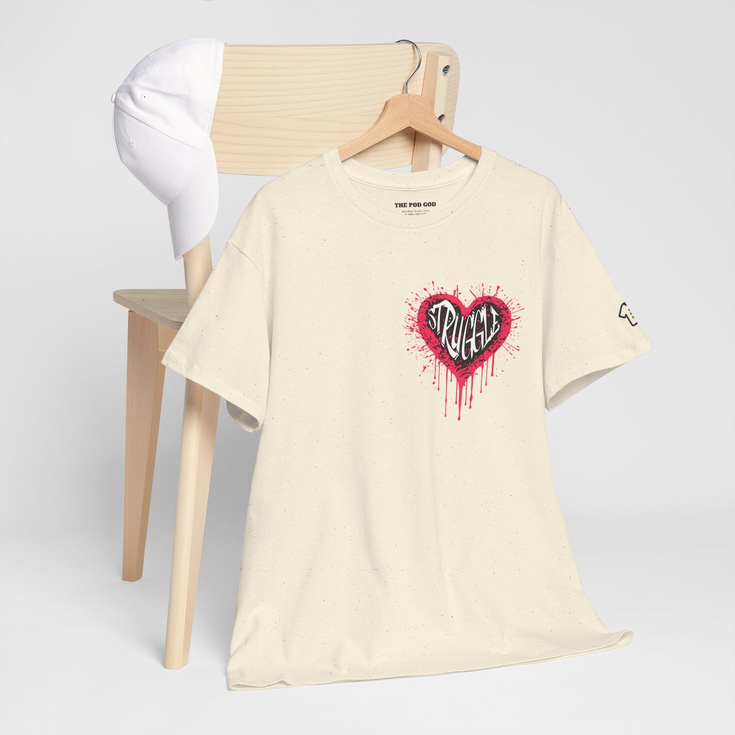 STRUGGLE Front/Back Design T-Shirt