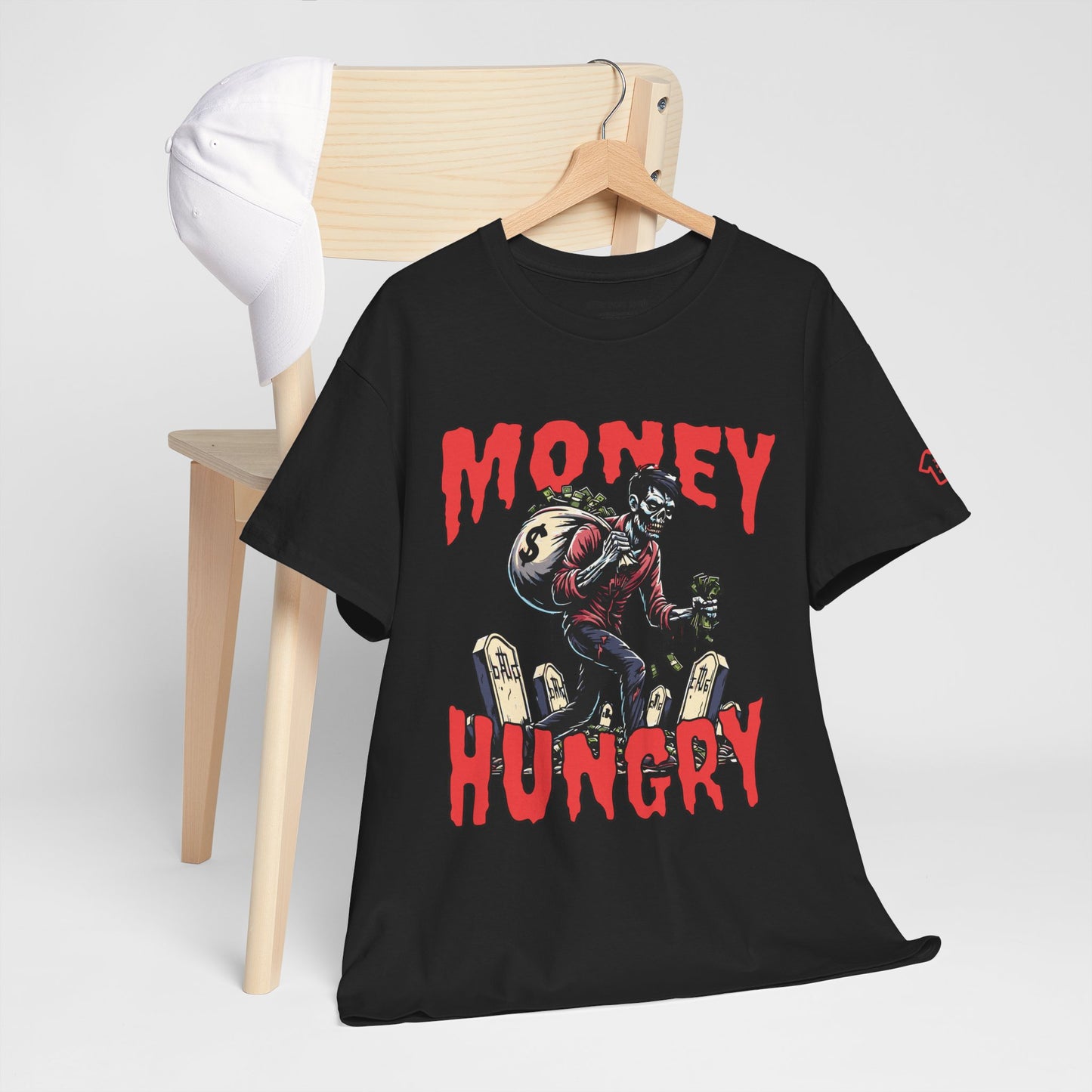 MONEY HUNGRY ZOMBIE T-Shirt