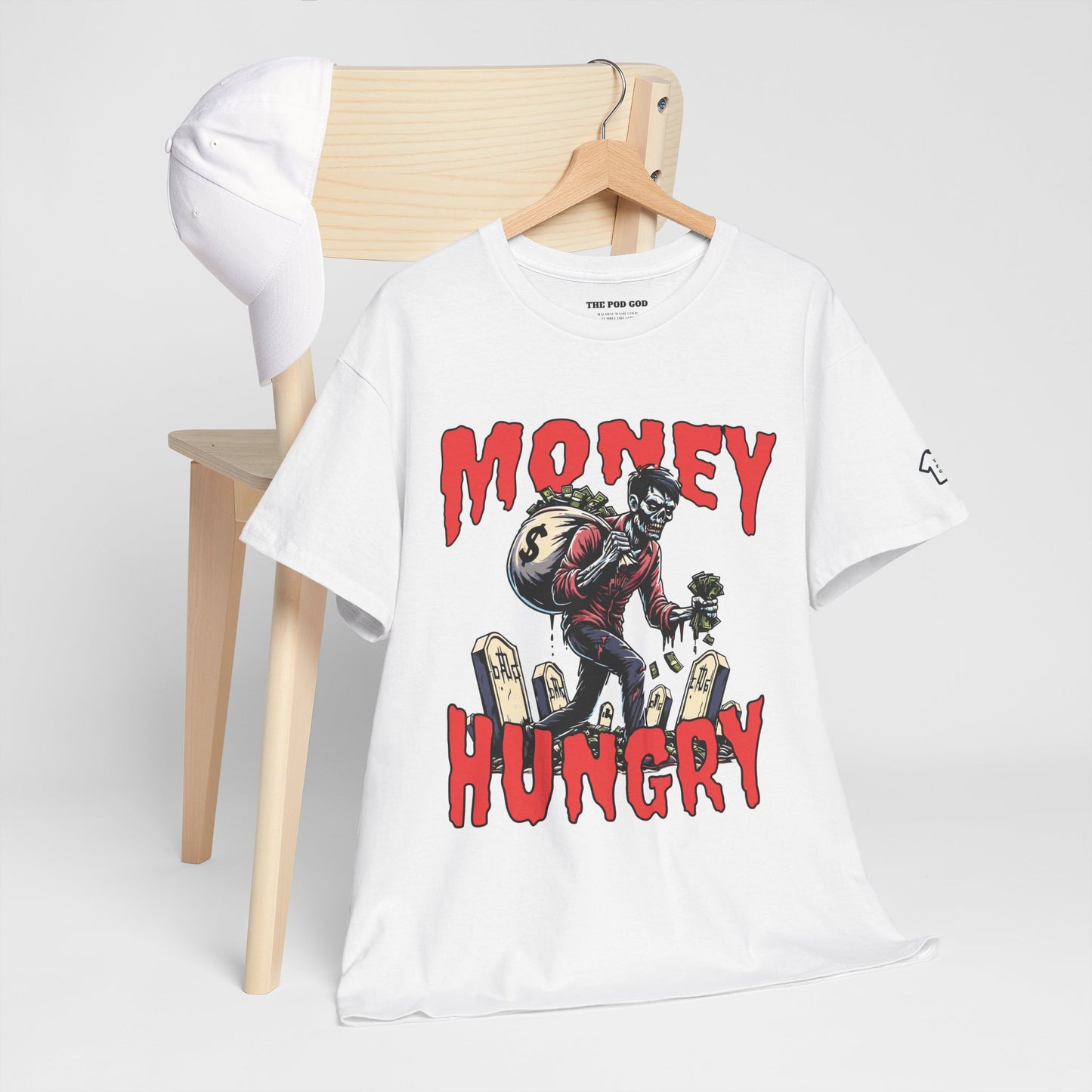 MONEY HUNGRY ZOMBIE T-Shirt