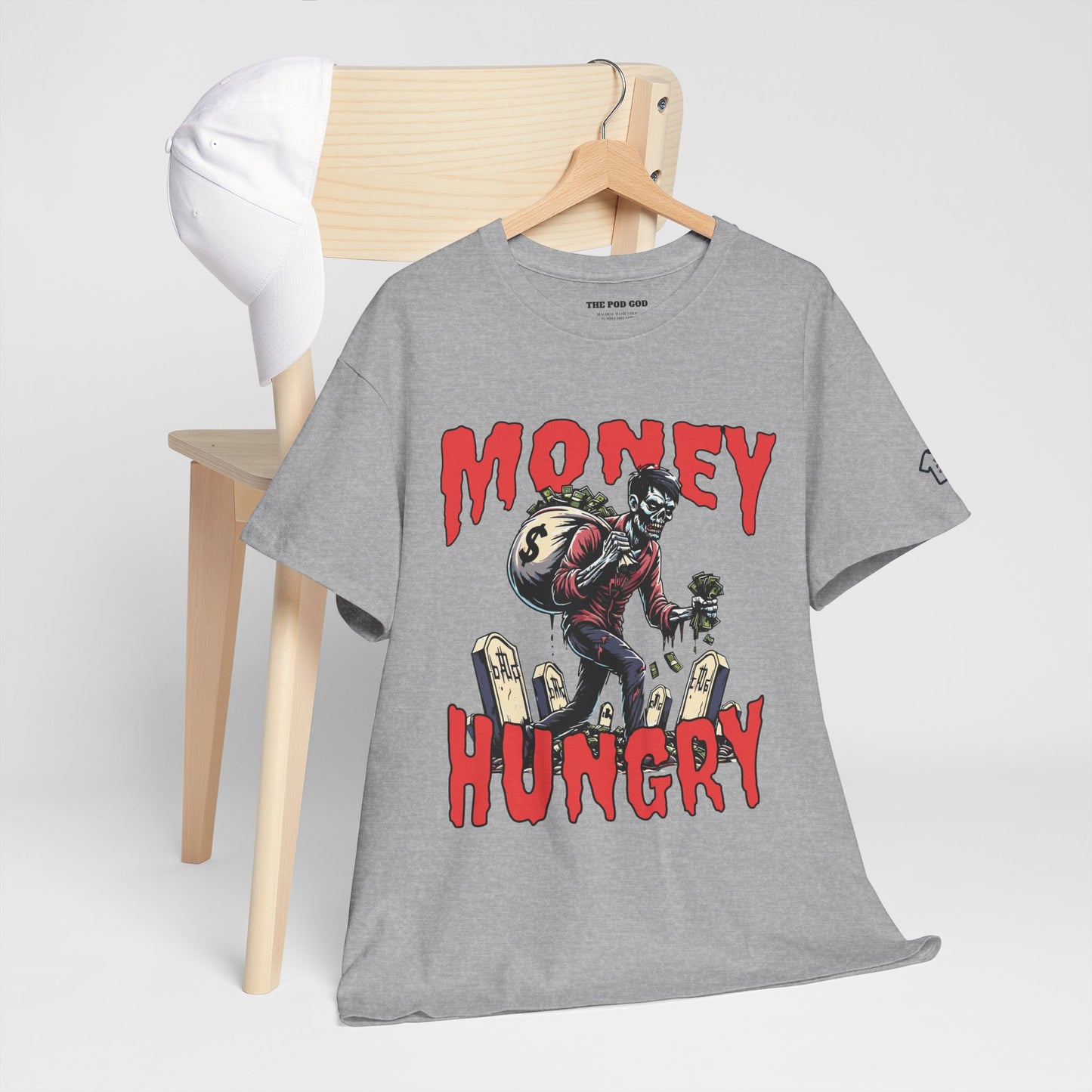 MONEY HUNGRY ZOMBIE T-Shirt