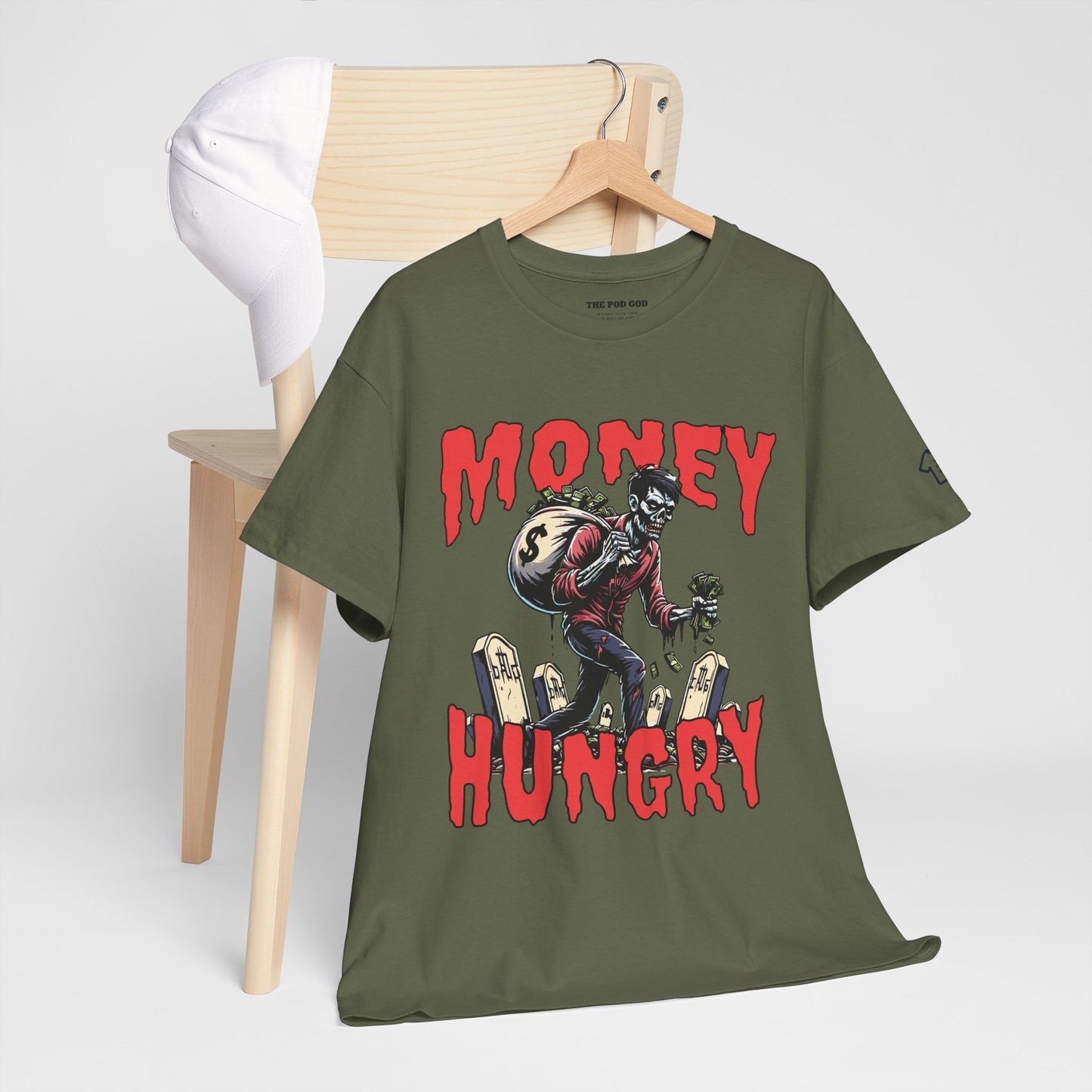 MONEY HUNGRY ZOMBIE T-Shirt
