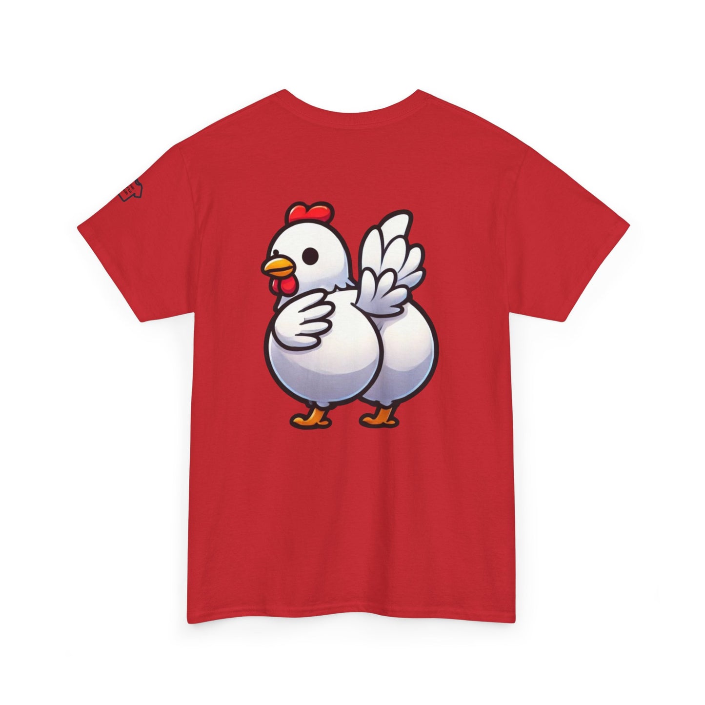 GUESS WHAT Front/Back Design T-Shirt