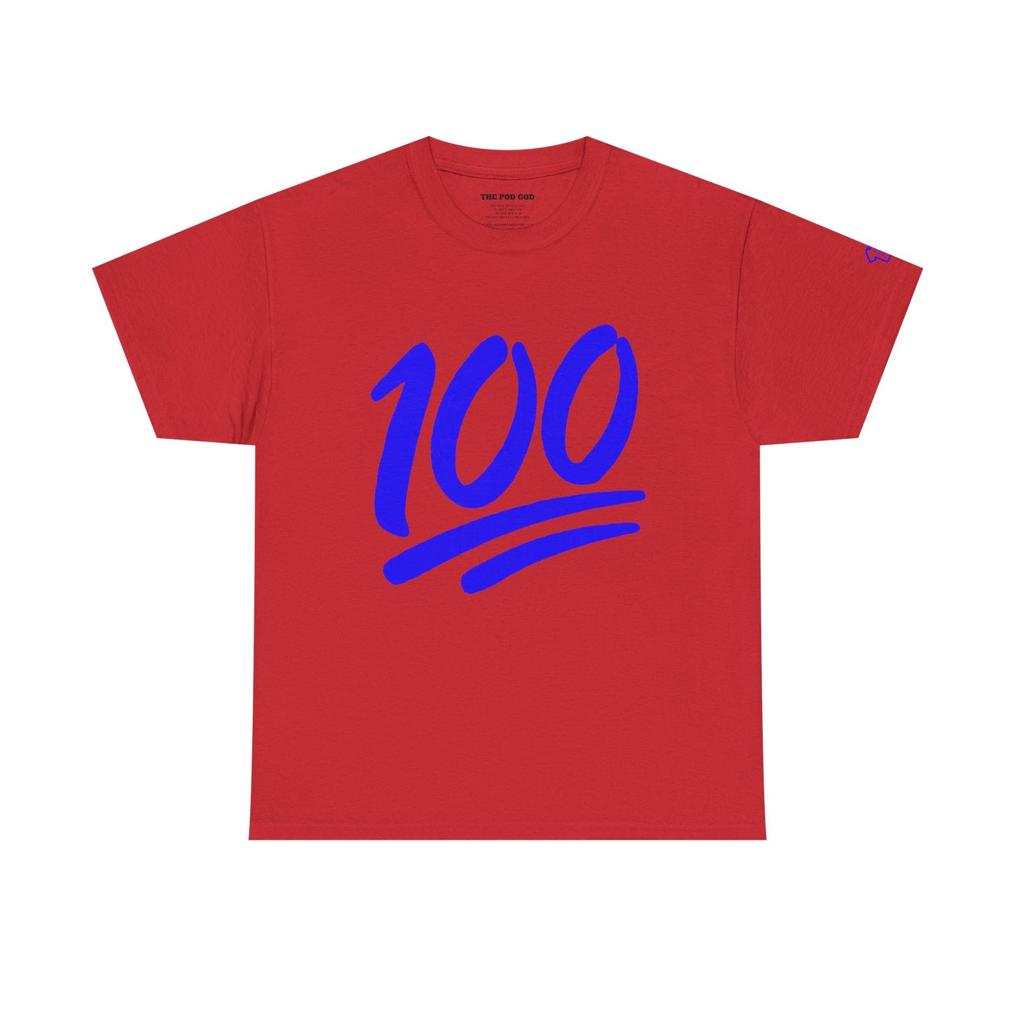 100 BLUE T-Shirt